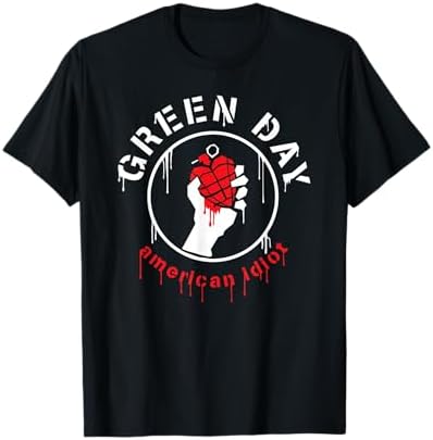 Amazon.com: Hot Topic Bravado Men's Green Day American Idiot T